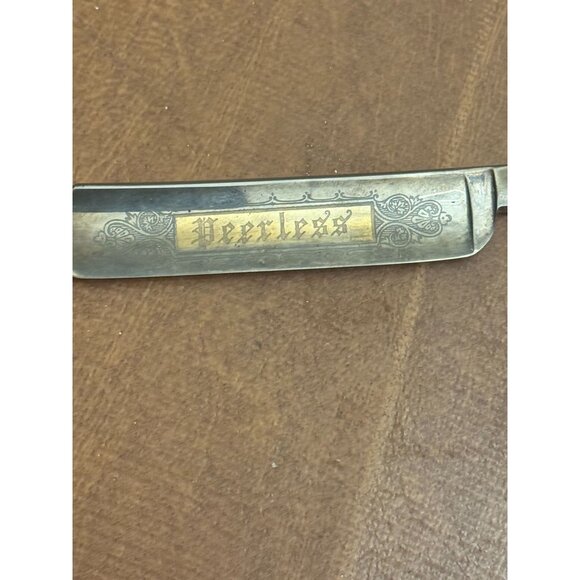 Geo Wostenholm & Son Peerless Straight Razor With Case & Brush - Picture 4 of 12